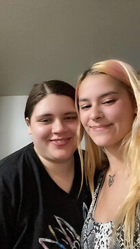 These are my two grand girls that are my total heart